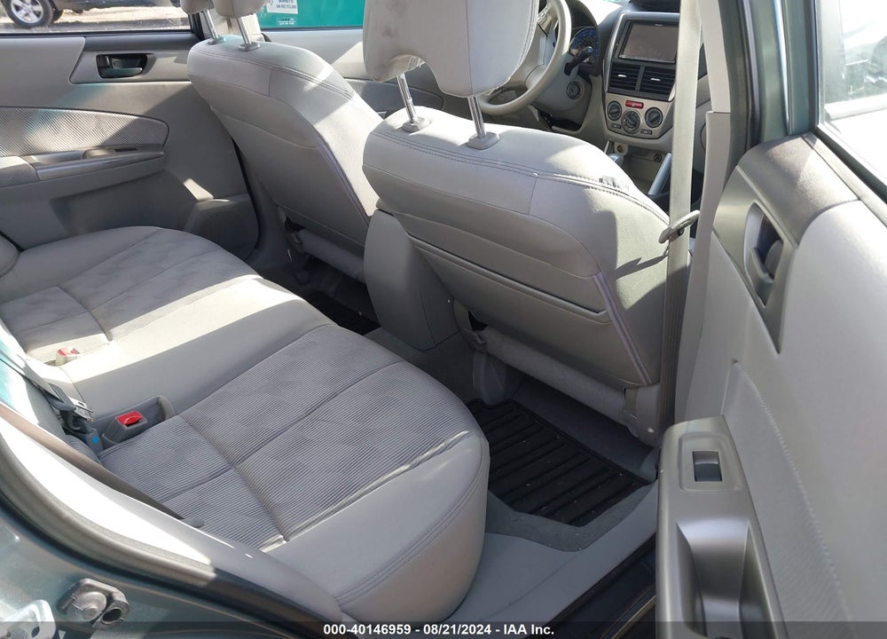 2009 SUBARU FORESTER 2.5X VIN: JF2SH61669H707451