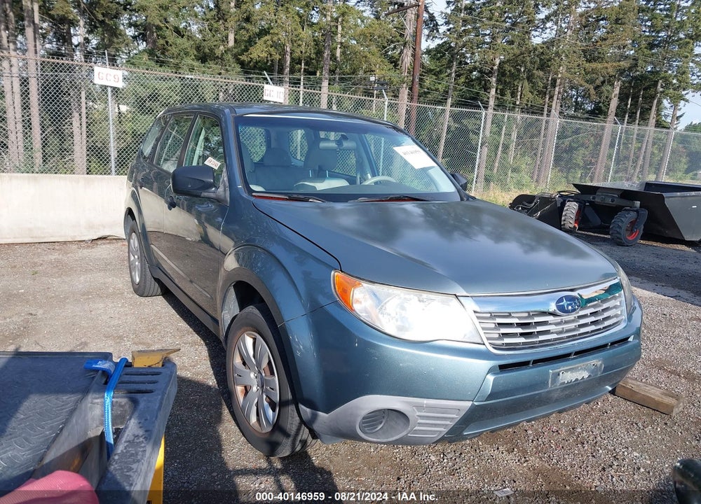 2009 SUBARU FORESTER 2.5X VIN: JF2SH61669H707451