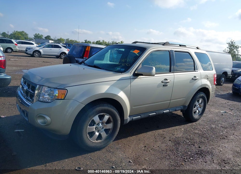 2011 FORD ESCAPE LIMITED VIN: 1FMCU9EG6BKC61065