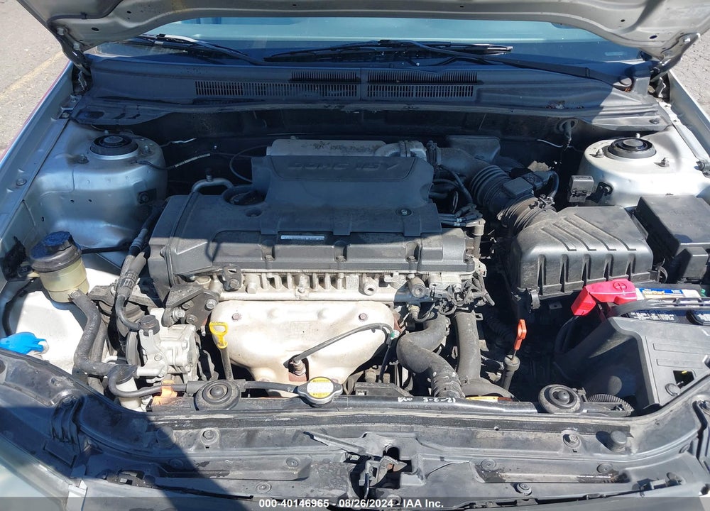 2009 KIA SPECTRA LX VIN: KNAFE222895612143