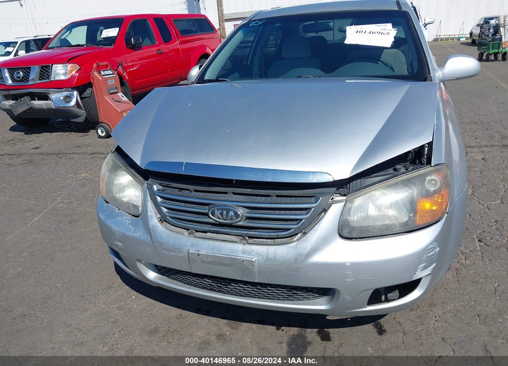 2009 KIA SPECTRA LX VIN: KNAFE222895612143