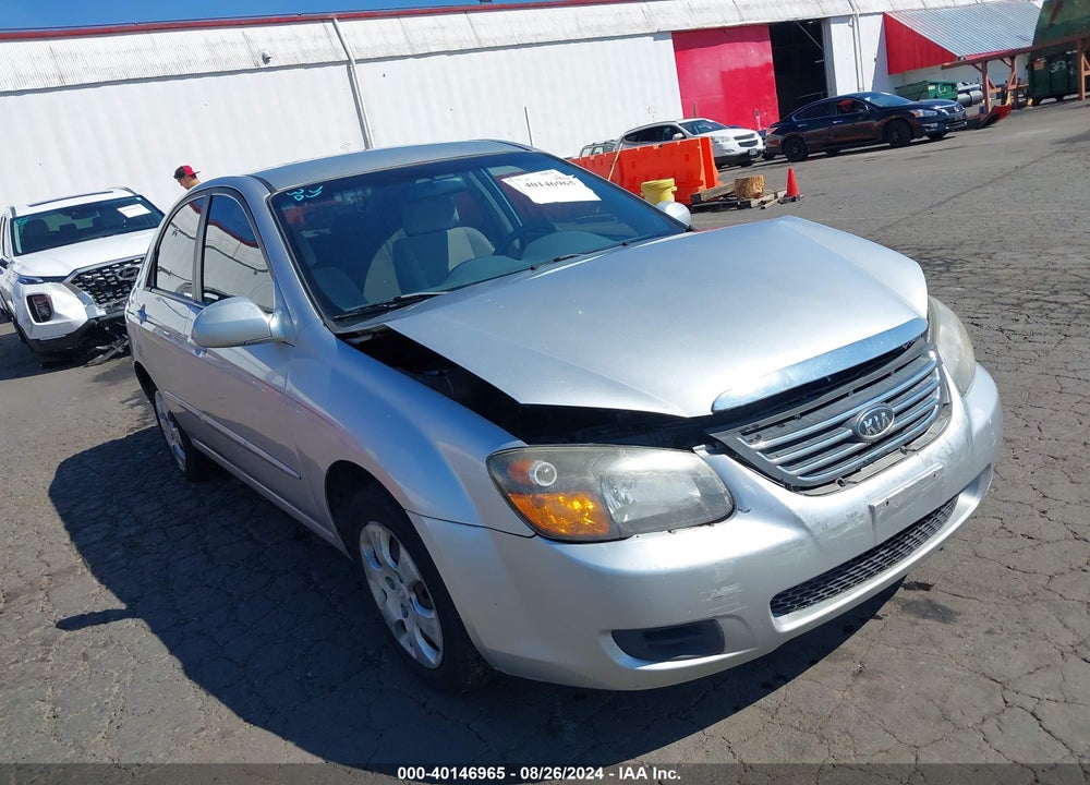 2009 KIA SPECTRA LX VIN: KNAFE222895612143