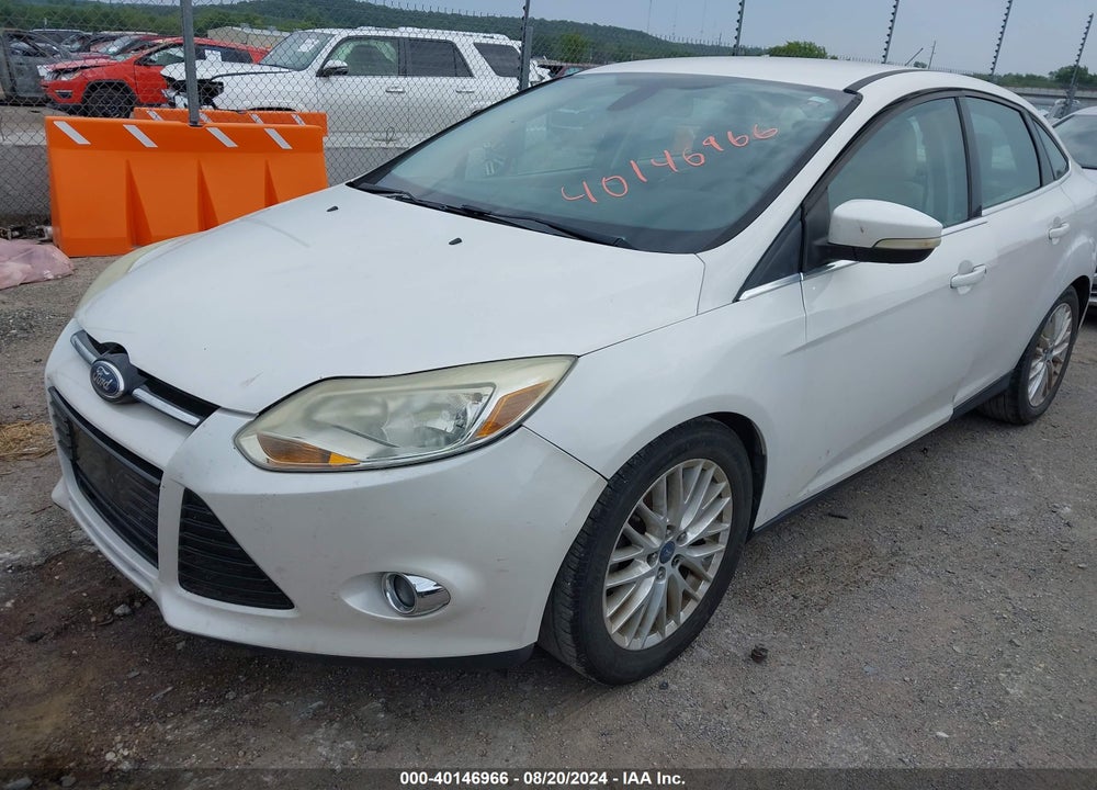2012 FORD FOCUS SEL VIN: 1FAHP3H23CL472613