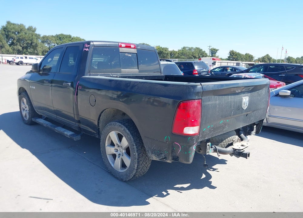 2009 DODGE RAM 1500 SLT/SPORT/TRX VIN: 1D3HB18PX9S754679