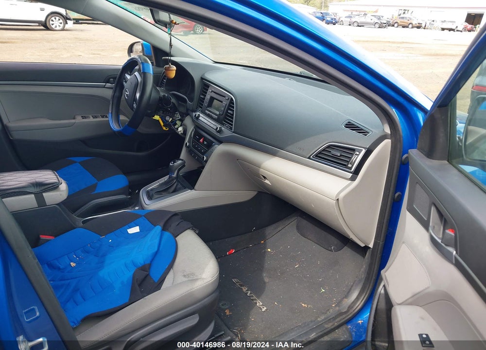 2017 HYUNDAI ELANTRA SE VIN: KMHD74LF2HU410741
