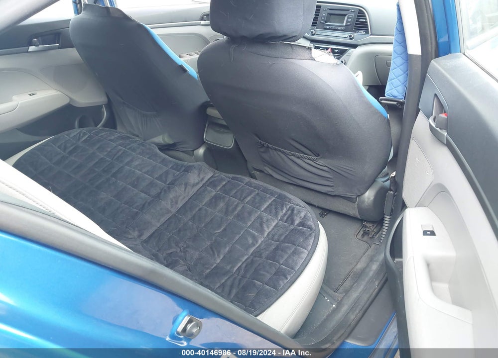 2017 HYUNDAI ELANTRA SE VIN: KMHD74LF2HU410741