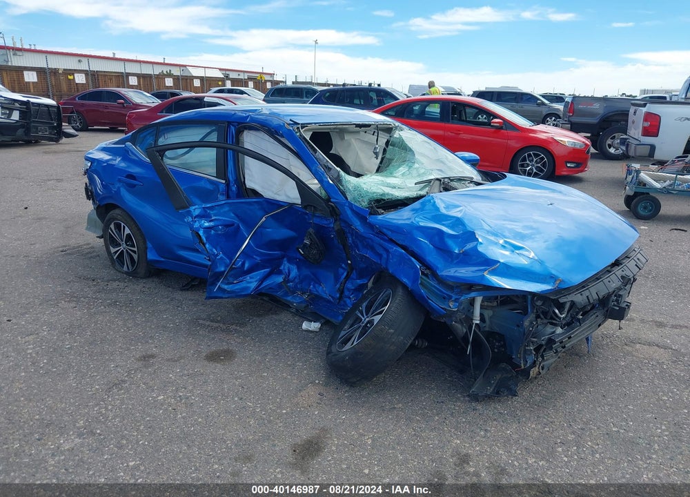 2022 NISSAN SENTRA SV XTRONIC CVT VIN: 3N1AB8CV1NY266017