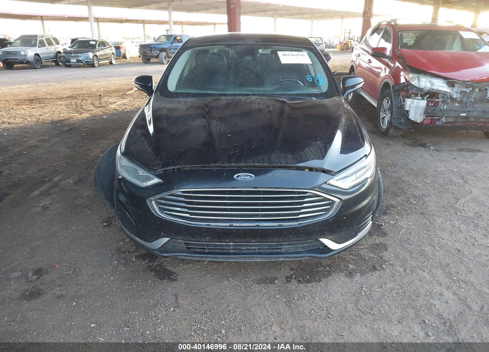 2019 FORD FUSION SEL VIN: 3FA6P0CD1KR238470