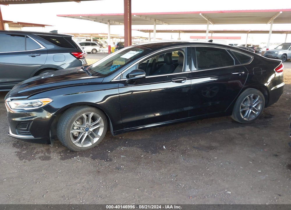 2019 FORD FUSION SEL VIN: 3FA6P0CD1KR238470
