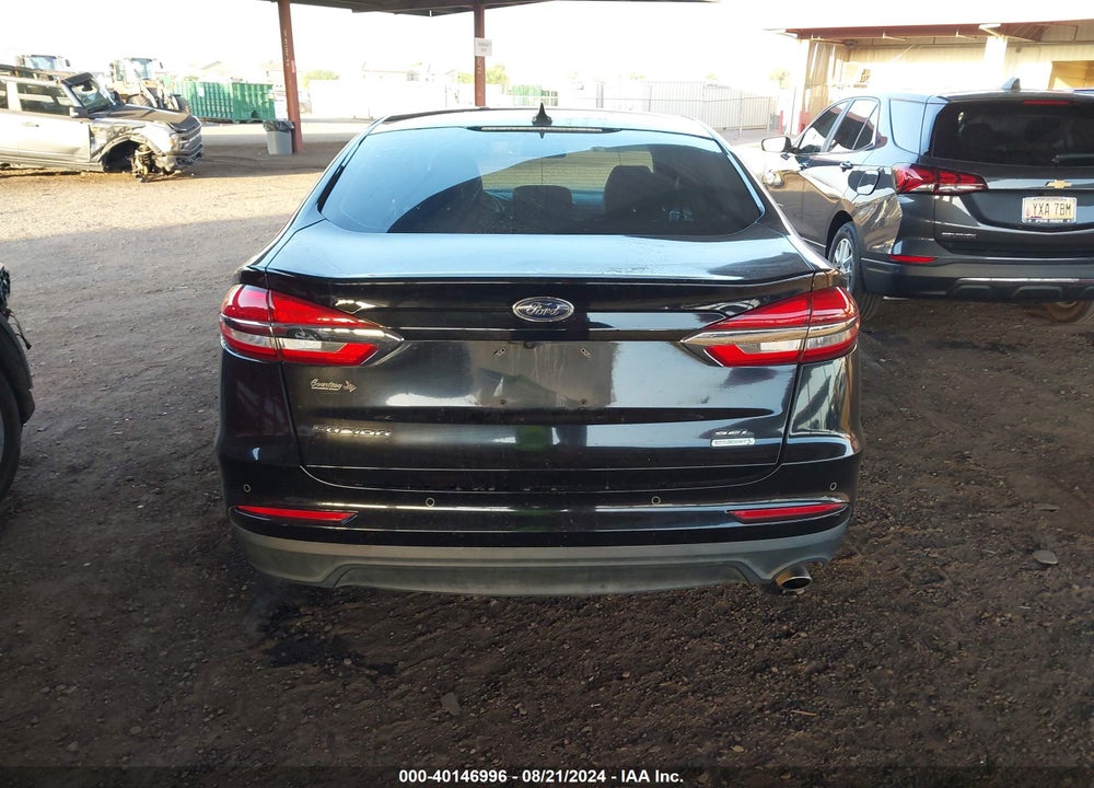 2019 FORD FUSION SEL VIN: 3FA6P0CD1KR238470