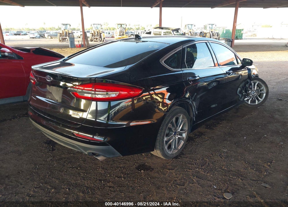 2019 FORD FUSION SEL VIN: 3FA6P0CD1KR238470