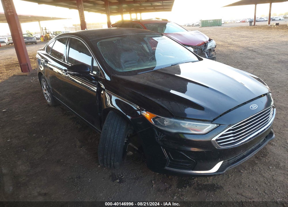 2019 FORD FUSION SEL VIN: 3FA6P0CD1KR238470
