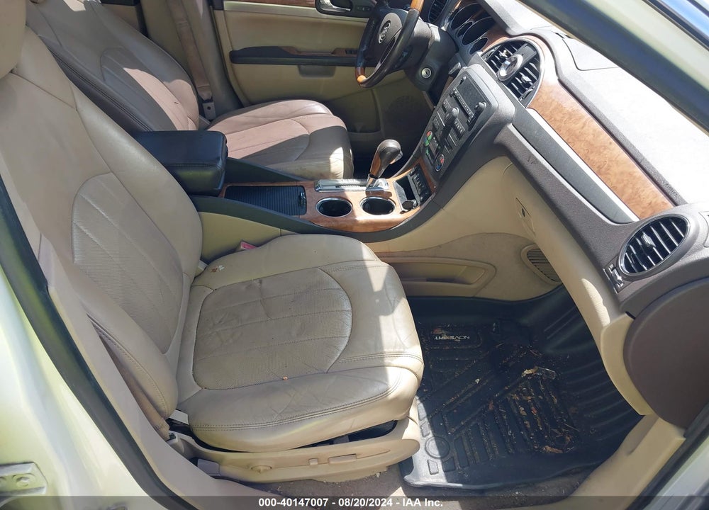 2012 BUICK ENCLAVE LEATHER VIN: 5GAKRCED5CJ261524
