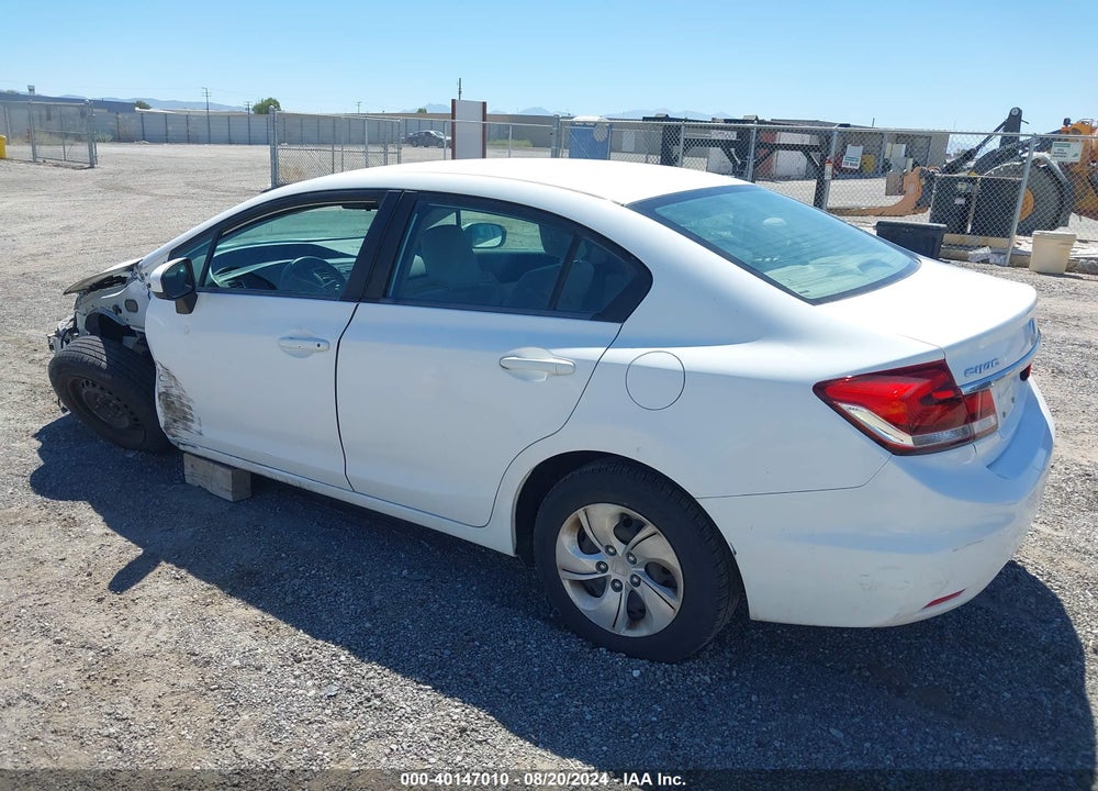 2014 HONDA CIVIC LX VIN: 19XFB2F59EE229343