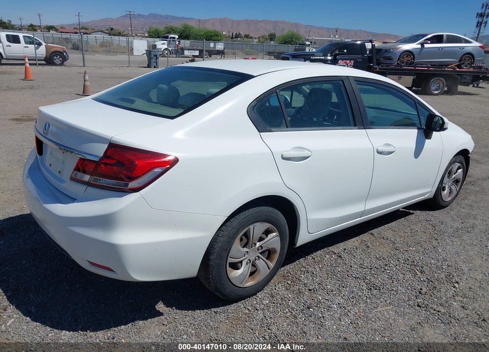 2014 HONDA CIVIC LX VIN: 19XFB2F59EE229343