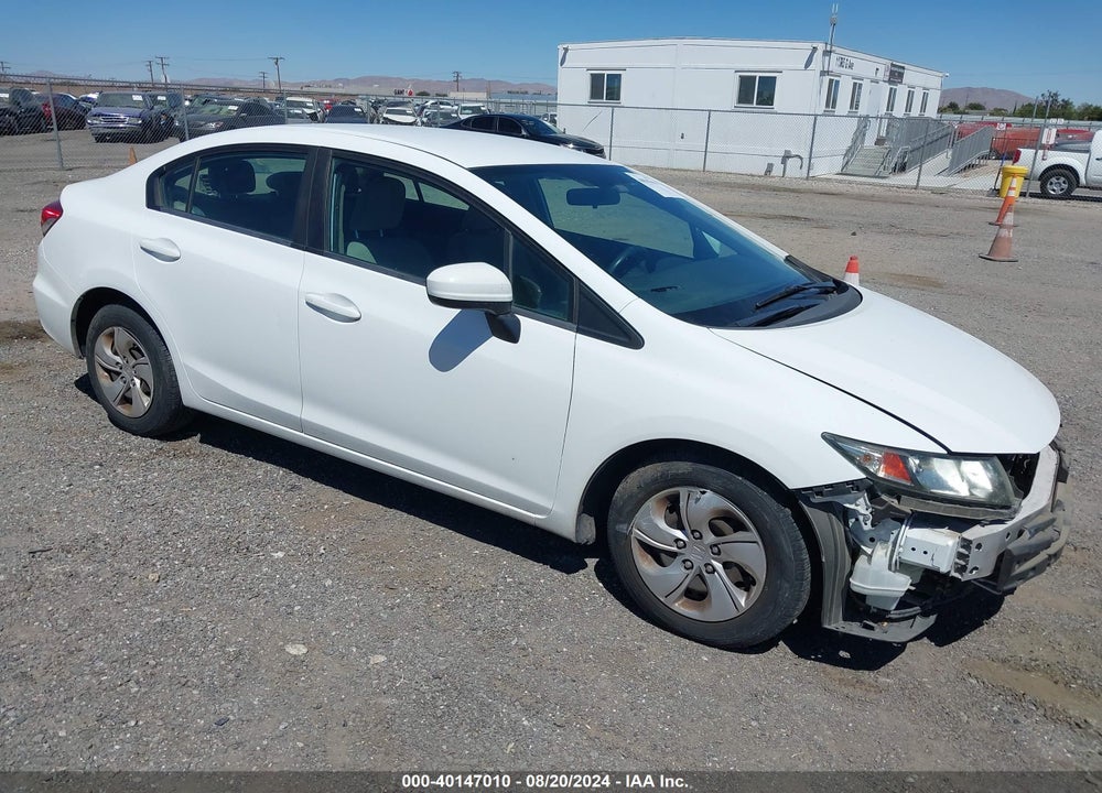 2014 HONDA CIVIC LX VIN: 19XFB2F59EE229343