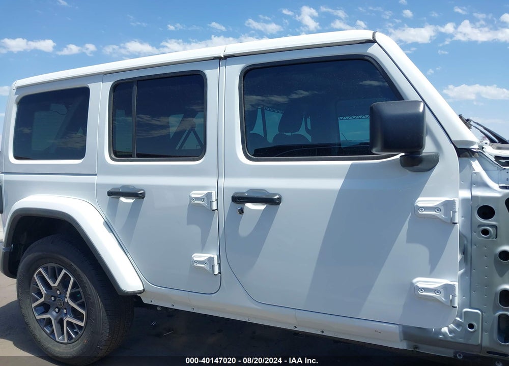 2024 JEEP WRANGLER 4-DOOR SAHARA 4X4 VIN: 1C4PJXEG7RW261601