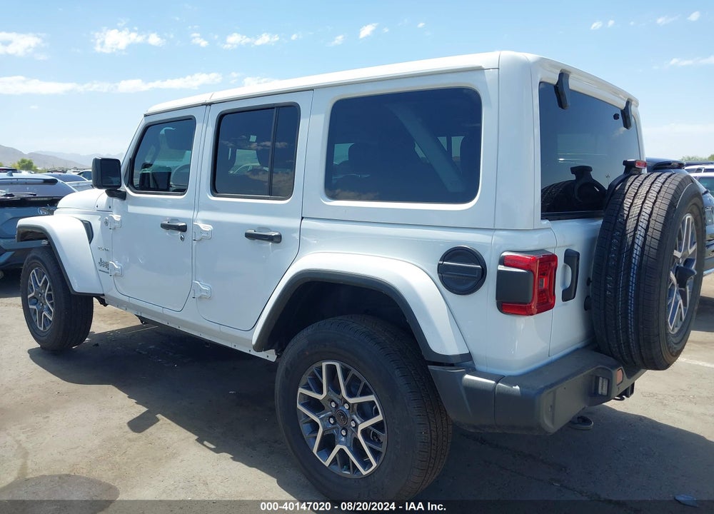 2024 JEEP WRANGLER 4-DOOR SAHARA 4X4 VIN: 1C4PJXEG7RW261601