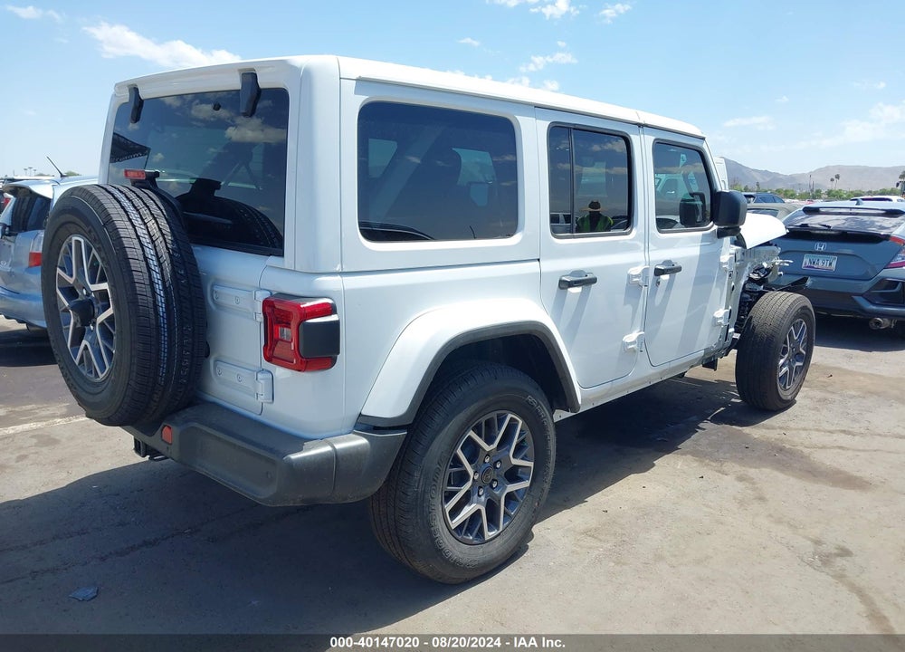 2024 JEEP WRANGLER 4-DOOR SAHARA 4X4 VIN: 1C4PJXEG7RW261601