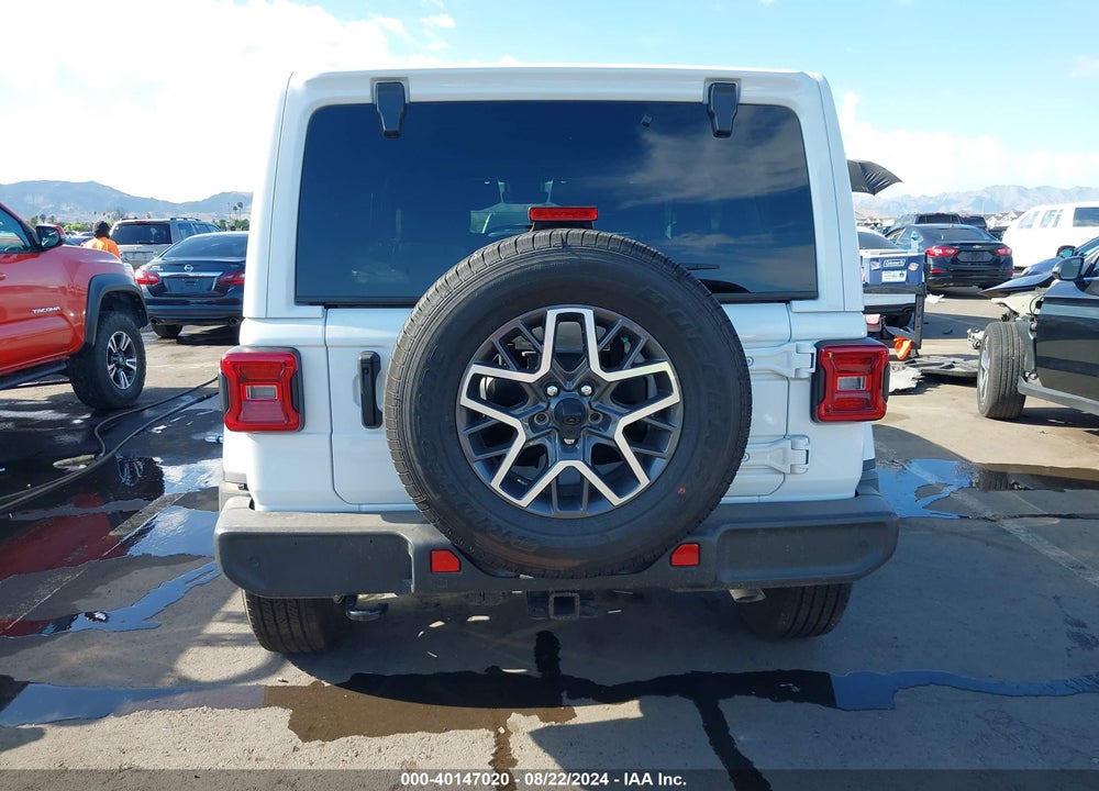 2024 JEEP WRANGLER 4-DOOR SAHARA 4X4 VIN: 1C4PJXEG7RW261601