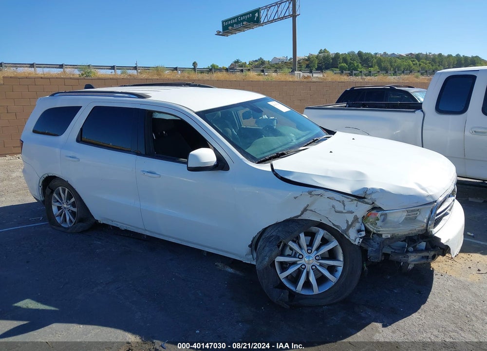 2016 DODGE DURANGO SXT VIN: 1C4RDHAG4GC502833