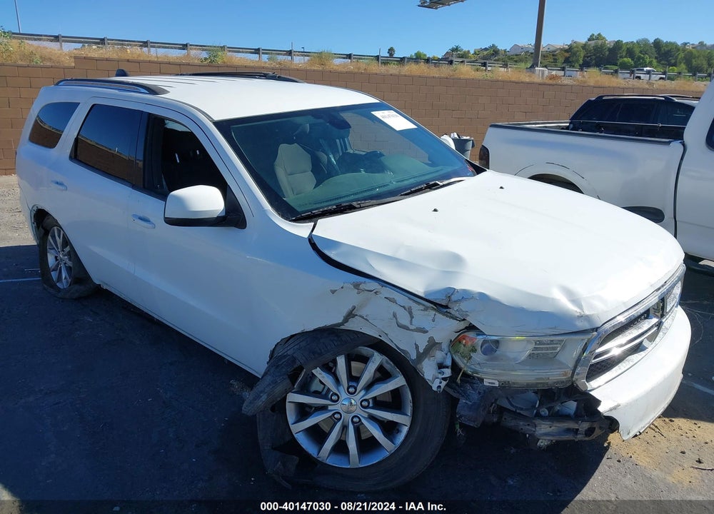 2016 DODGE DURANGO SXT VIN: 1C4RDHAG4GC502833