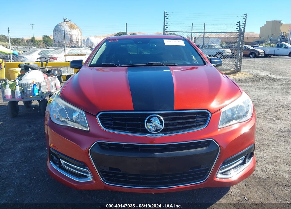 2015 CHEVROLET SS VIN: 6G3F15RW8FL112079