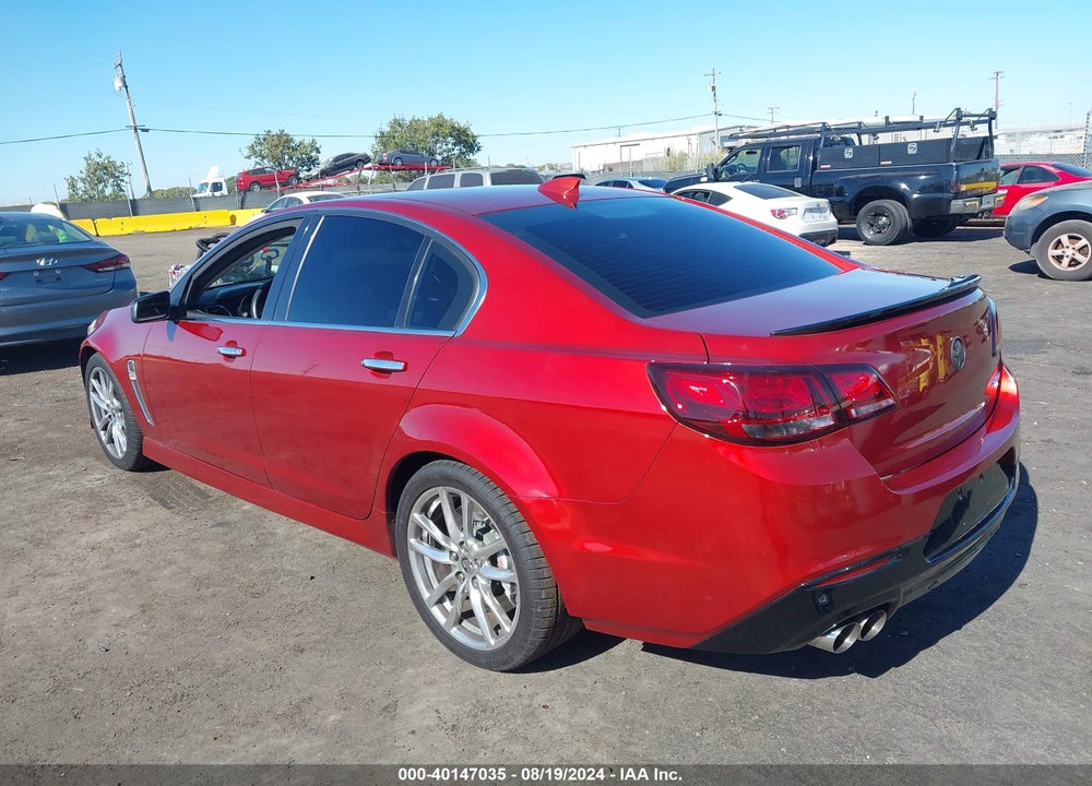 2015 CHEVROLET SS VIN: 6G3F15RW8FL112079