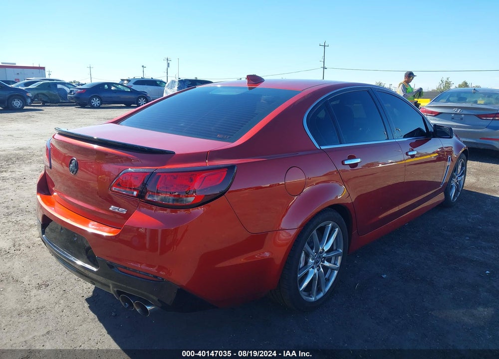 2015 CHEVROLET SS VIN: 6G3F15RW8FL112079