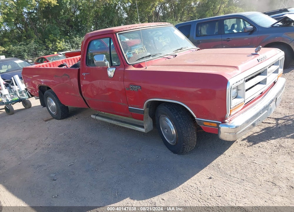 1990 DODGE D-SERIES D200/D250 VIN: 1B7KE26Z9LS722054