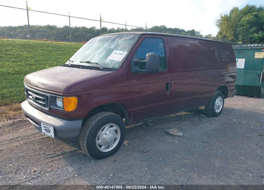2007 FORD E-150 COMMERCIAL/RECREATIONAL VIN: 1FTNE14WX7DB30348