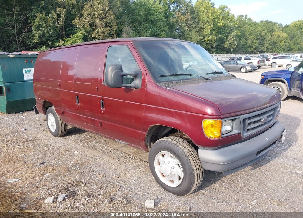 2007 FORD E-150 COMMERCIAL/RECREATIONAL VIN: 1FTNE14WX7DB30348