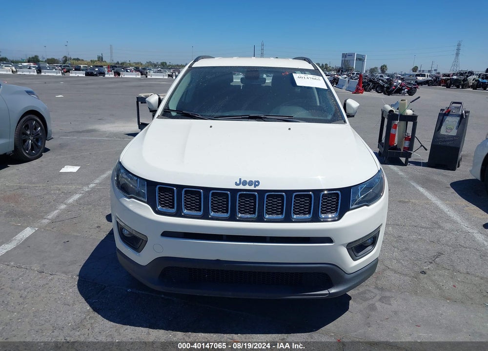 2020 JEEP COMPASS LATITUDE FWD VIN: 3C4NJCBBXLT166178