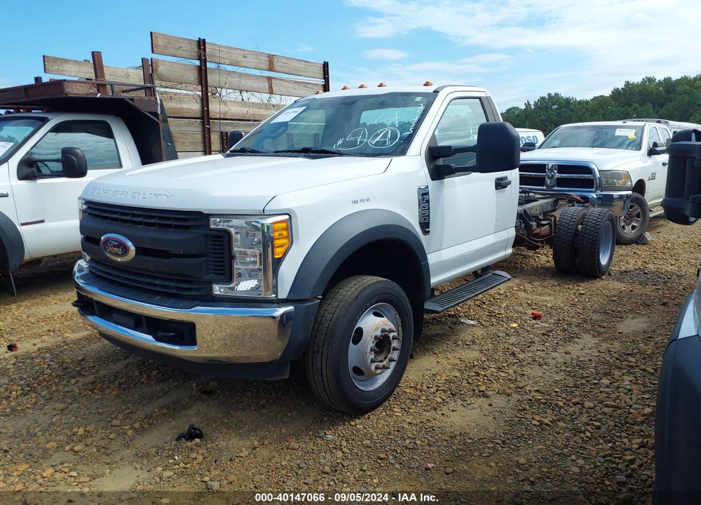 2017 FORD F-550 CHASSIS XL VIN: 1FDUF5GY7HEF22417