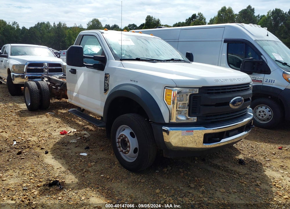 2017 FORD F-550 CHASSIS XL VIN: 1FDUF5GY7HEF22417
