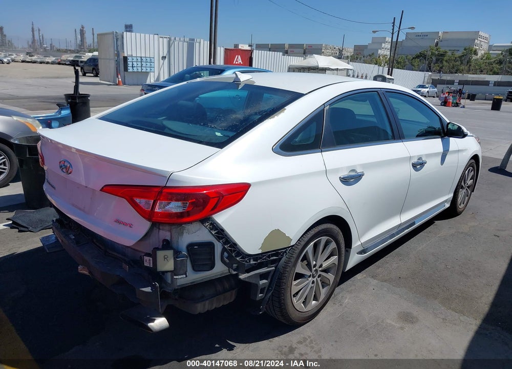2016 HYUNDAI SONATA SPORT VIN: 5NPE34AF8GH409741