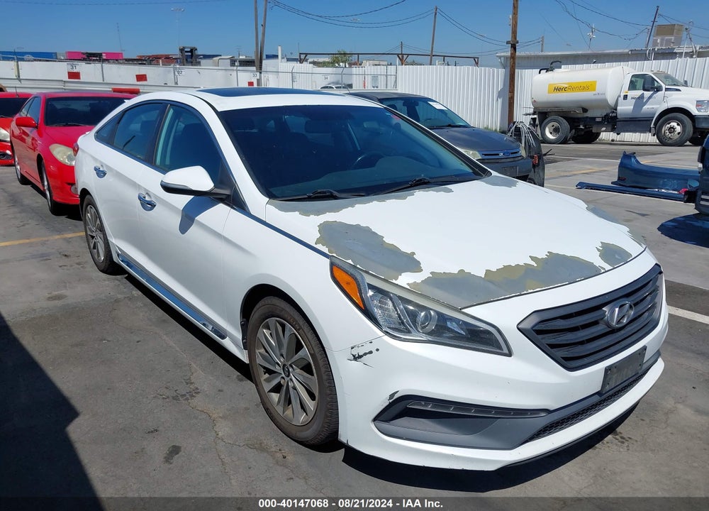 2016 HYUNDAI SONATA SPORT VIN: 5NPE34AF8GH409741