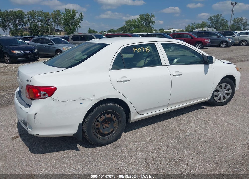 2009 TOYOTA COROLLA LE VIN: JTDBL40E799091103