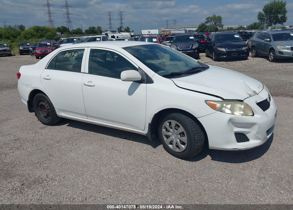 2009 TOYOTA COROLLA LE VIN: JTDBL40E799091103