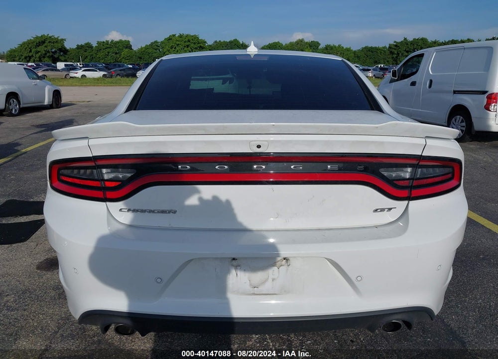 2022 DODGE CHARGER GT RWD VIN: 2C3CDXHG4NH197998