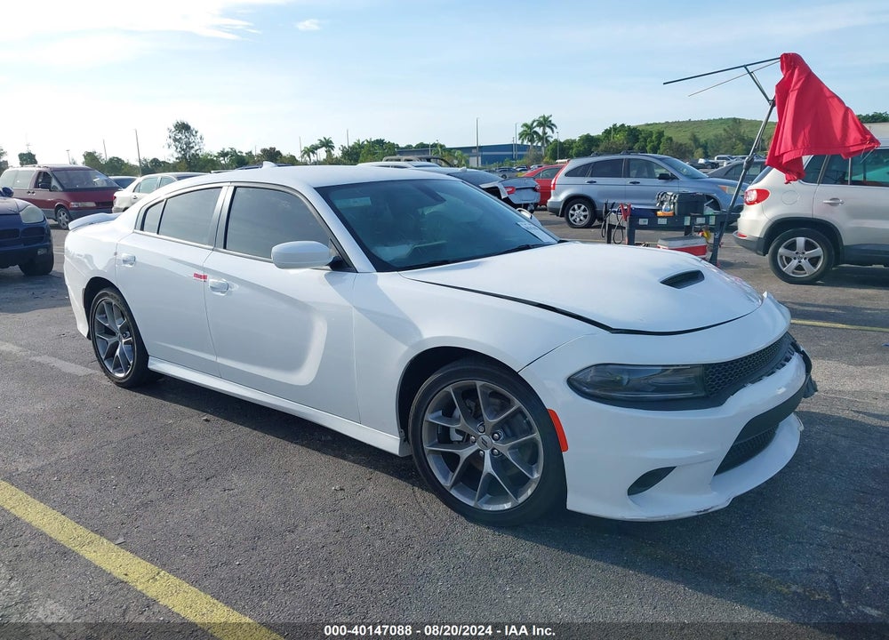 2022 DODGE CHARGER GT RWD VIN: 2C3CDXHG4NH197998