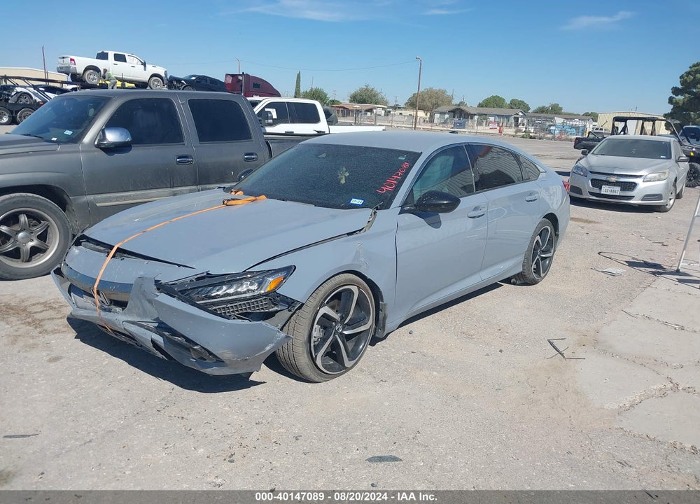 2022 HONDA ACCORD SPORT VIN: 1HGCV1F36NA096726
