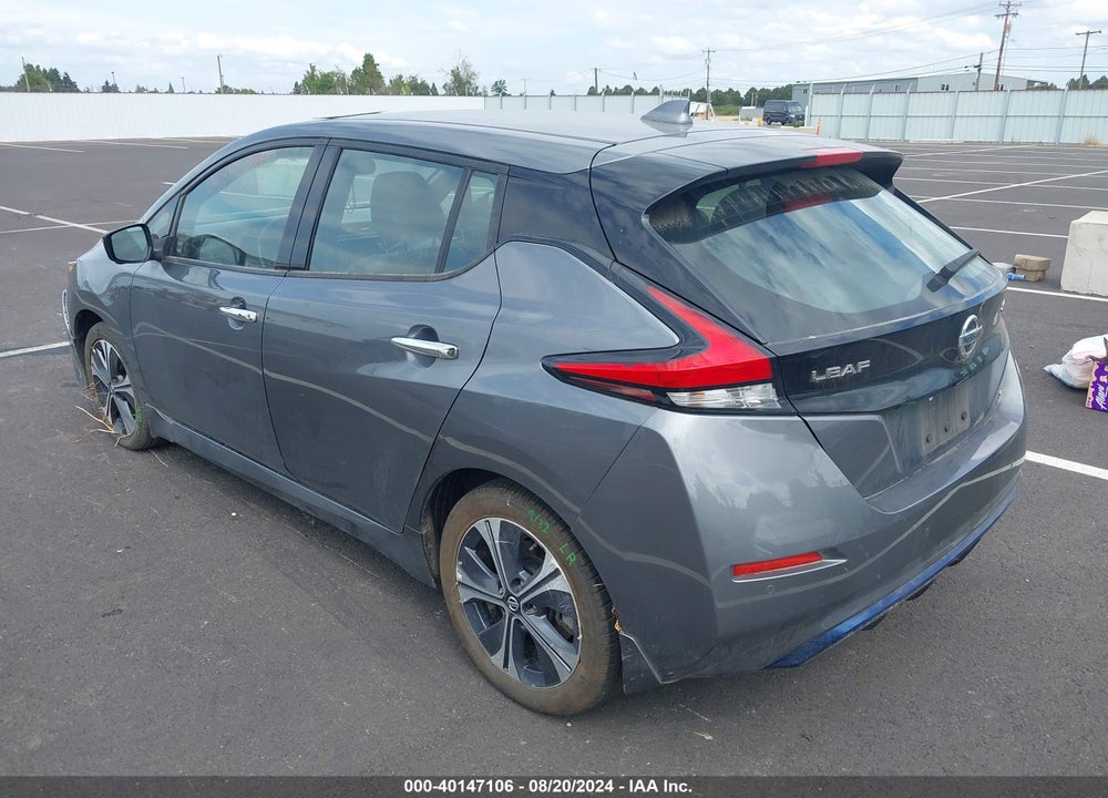 2021 NISSAN LEAF SL PLUS 62 KWH VIN: 1N4BZ1DV1MC555723