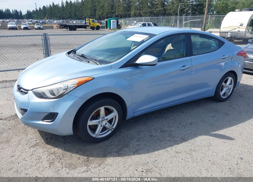 2013 HYUNDAI ELANTRA GLS VIN: KMHDH4AE0DU724695