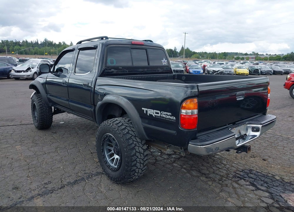 2002 TOYOTA TACOMA PRERUNNER V6 VIN: 5TEGN92N32Z059799