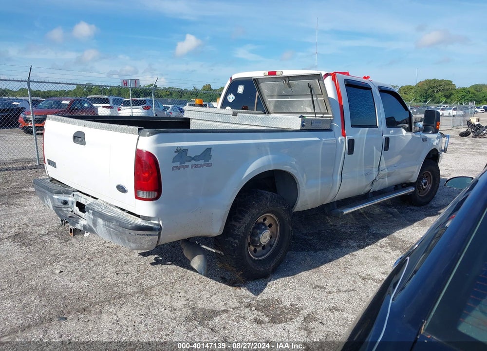2004 FORD F-250 LARIAT/XL/XLT VIN: 1FTNW21SX4EA97605