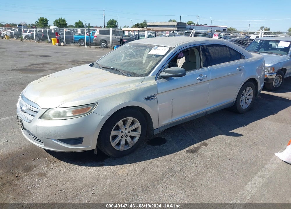 2010 FORD TAURUS SE VIN: 1FAHP2DW7AG111457
