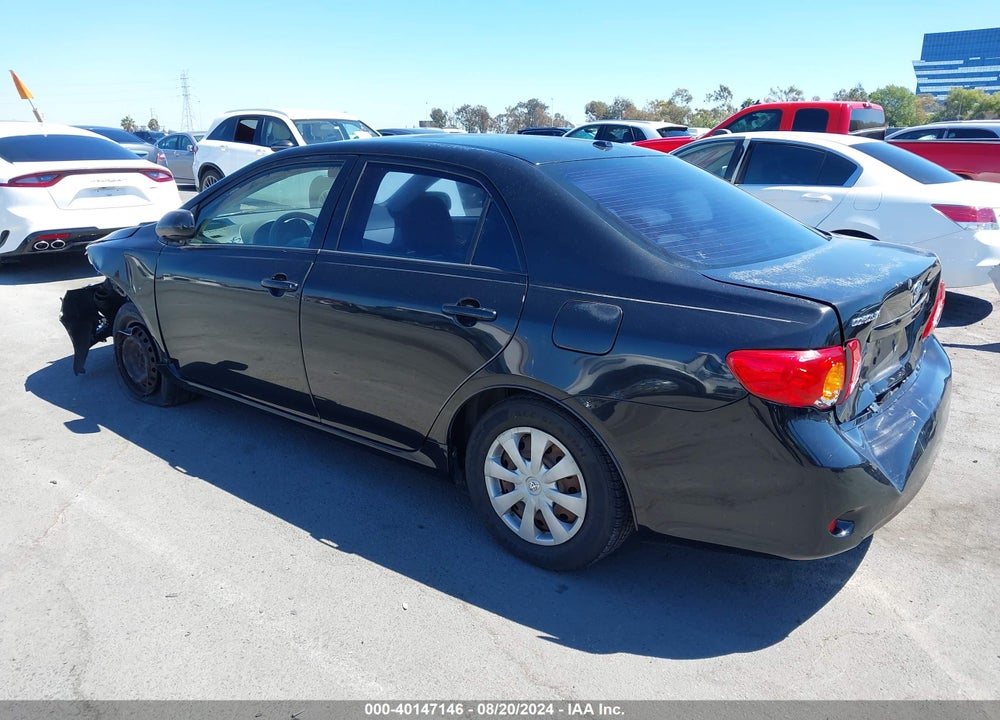 2009 TOYOTA COROLLA LE VIN: JTDBL40E79J015492