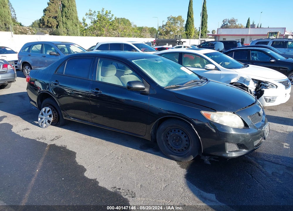2009 TOYOTA COROLLA LE VIN: JTDBL40E79J015492