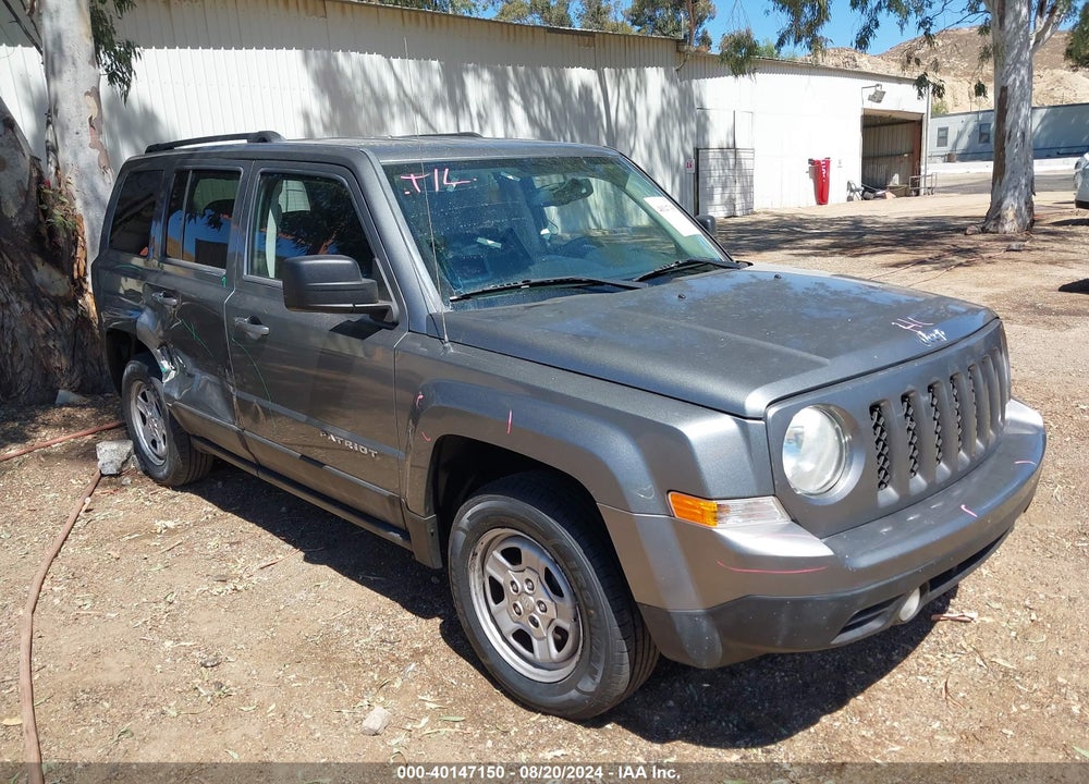 2012 JEEP PATRIOT SPORT VIN: 1C4NJPBA2CD575201